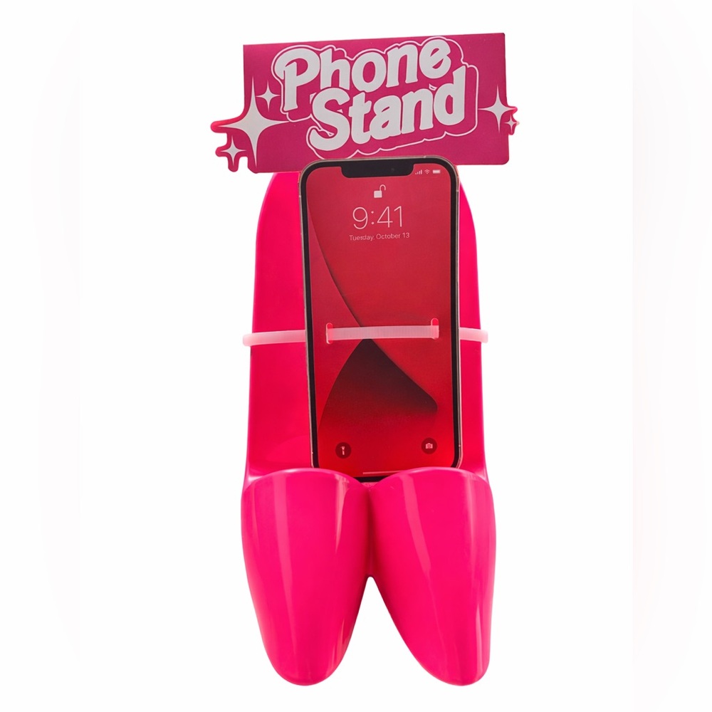 Barbie Pink High Heels Cellphone Phone Holder Phone Stand